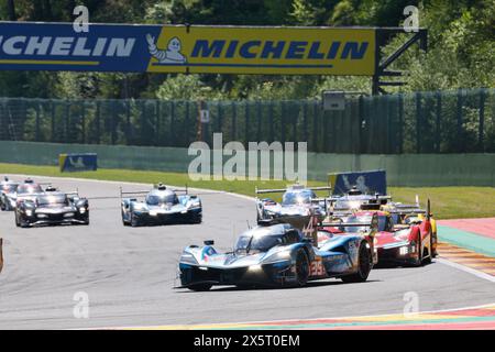 Stavelot, Belgique. 11 mai 2024. 35 MILESI Charles (fra), GOUNON Jules (fra), CHATIN Paul-Loup (fra), Alpine Endurance Team #35, Alpine A424, Hypercar, action lors des 6 heures TotalEnergies de Spa-Francorchamps 2024, 3ème manche du Championnat du monde FIA d'Endurance 2024, du 8 au 11 mai 2024 sur le circuit de Spa-Francorchamps à Stavelot, Belgique - photo Frédéric le Floc'h/DPPI crédit : DPPI Media/Alamy Live News Banque D'Images