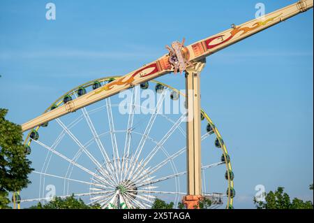 Spring Fun Fair , Stuttgarter Fruehlingsfest Stuttgart, Allemagne Banque D'Images