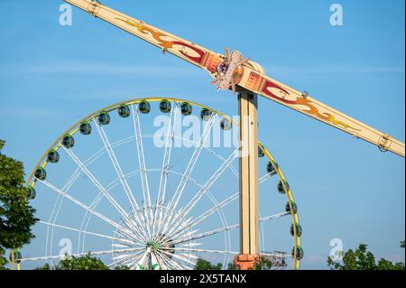 Spring Fun Fair , Stuttgarter Fruehlingsfest Stuttgart, Allemagne Banque D'Images