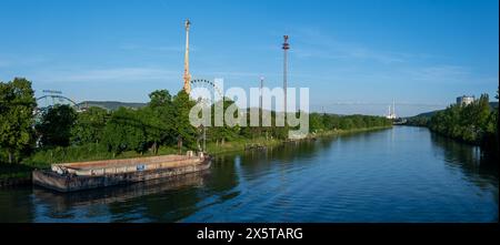Spring Fun Fair , Stuttgarter Fruehlingsfest Stuttgart, Allemagne Banque D'Images