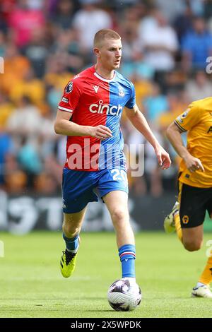 Molineux, Wolverhampton le samedi 11 mai 2024. Adam Wharton de Crystal Palace lors du match de premier League entre Wolverhampton Wanderers et Crystal Palace à Molineux, Wolverhampton le samedi 11 mai 2024. (Photo : Gustavo Pantano | mi News) crédit : MI News & Sport /Alamy Live News Banque D'Images