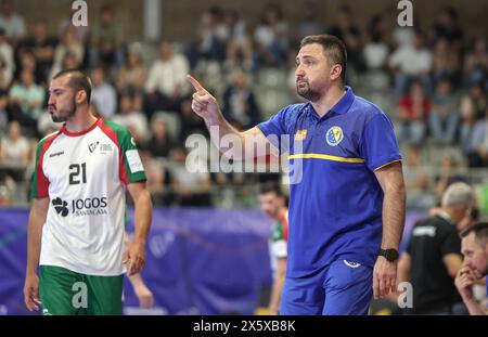 Guimarães, 09/05/2024 - A selecçaõ Nacional de Andebol AA de Portugal defrontou esta tarde no Pavilhão da Unidade Vimaranense a Seleção da Bósnia Herzgovina. (Miguer Pea/ira/Global Imagens) crédit : Atlantico Press/Alamy Live News Banque D'Images