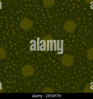 Dessins animés imprimés d'été cocktails sans couture et motif de glace pour l'emballage du papier et des tissus et du linge de maison et des vêtements textiles et accessoires de fête. Qua. Élevé Banque D'Images