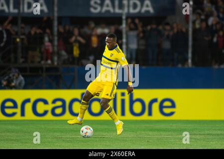 Luis Advincula - Sportivo Trinidense (1) v Club Atletico Boca Juniors (2) match, phase groupe (Groupe d) CONMEBOL Sudamericana 2024. Banque D'Images