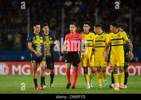 Sportivo Trinidense (1) v Club Atletico Boca Juniors (2) match, phase groupe (Groupe d) CONMEBOL Sudamericana 2024. Banque D'Images