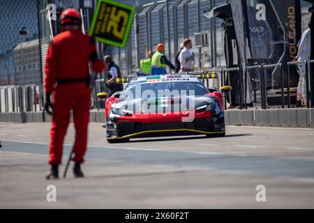 10. Mai 2024, Hockenheimring (Deutschland) : Freies Training der International GT Open Banque D'Images