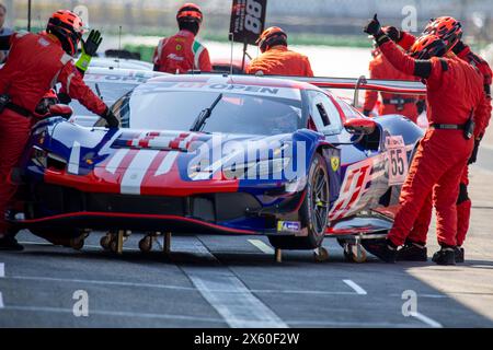 10. Mai 2024, Hockenheimring (Deutschland) : Freies Training der International GT Open Banque D'Images