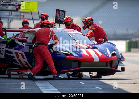 10. Mai 2024, Hockenheimring (Deutschland) : Freies Training der International GT Open Banque D'Images