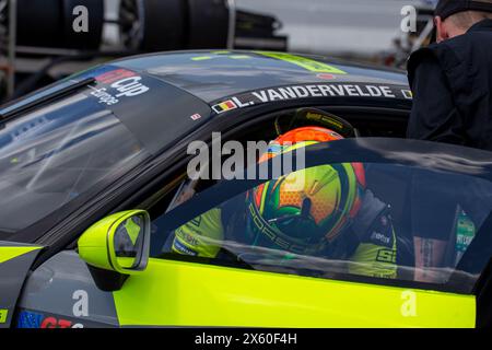 10. Mai 2024, Hockenheimring (Deutschland) : Freies Training der International GT Open Banque D'Images