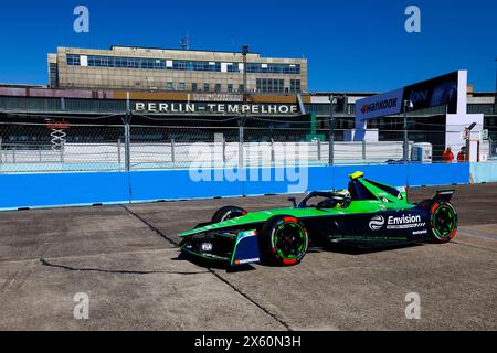 04 ARON Paul (est), Envision Racing, Jaguar I-type 6, action lors de l'ePrix de Berlin 2024, 7ème rencontre du Championnat du monde ABB FIA Formula E 2023-24, sur le circuit de Tempelhof Airport Street du 10 au 12 mai 2024 à Berlin, Allemagne - photo Grégory Lenormand / DPPI Banque D'Images