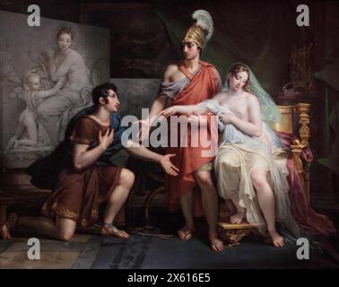 Alexandre le Grand donne Campaspe à Apelles, 1822 Charles Meynier Banque D'Images