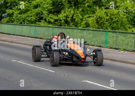 Ariel Atom 3 route-Legal voiture de piste haute performance à roues ouvertes et haute performance fabriquée par la British Ariel Motor Company basée à Crewkerne, Somerset, Angleterre, Royaume-Uni Banque D'Images