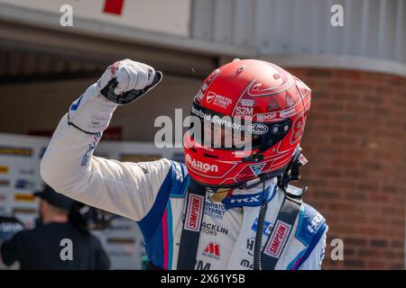 Longfield, Angleterre, Royaume-Uni. 12 mai 2024. Tom Ingram 2e Round 5 Brands Hatch Indy lors du BTCC British Touring car Championship à Brands Hatch Indy, Longfield, Angleterre le 12 mai 2024. Photo de Chris Williams. Utilisation éditoriale uniquement, licence requise pour une utilisation commerciale. Aucune utilisation dans les Paris, les jeux ou les publications d'un club/ligue/joueur. Crédit : UK Sports pics Ltd/Alamy Live News crédit : UK Sports pics Ltd/Alamy Live News Banque D'Images