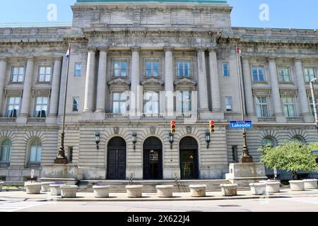 Centre-ville de Cleveland en mai 2024 Banque D'Images