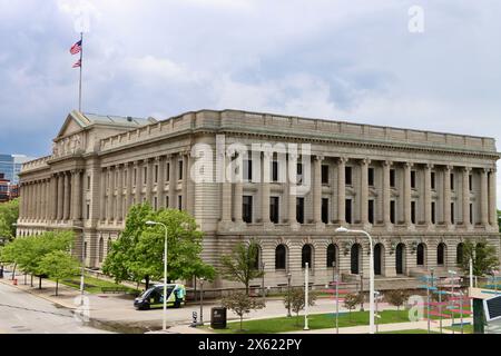 Centre-ville de Cleveland en mai 2024 Banque D'Images