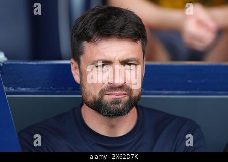 The Hawthorns, West Bromwich le dimanche 12 mai 2024. Russell Martin, manager de Southampton avant le Sky Bet Championship affrontez la demi-finale 1ère manche entre West Bromwich Albion et Southampton aux Hawthorns, West Bromwich le dimanche 12 mai 2024. (Photo : Gustavo Pantano | mi News) crédit : MI News & Sport /Alamy Live News Banque D'Images