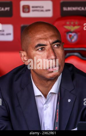 Lisbonne, Portugal . 12 mai 2024. Estoril, Portugal, 12 mai 2024 : Luisao (SL Benfica) en action lors du match Betclic Liga Portugal entre SL Benfica et FC Arouca à l'Estadio da Luz, Lisbonne, Portugal (João Bravo /SPP) crédit : SPP Sport Press photo. /Alamy Live News Banque D'Images