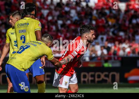 Lisbonne, Portugal . 12 mai 2024. Estoril, Portugal, 12 mai 2024 : Rafa Silva (27 SL Benfica) en action lors du match Betclic Liga Portugal entre SL Benfica et FC Arouca à l'Estadio da Luz, Lisbonne, Portugal (João Bravo /SPP) crédit : SPP Sport Press photo. /Alamy Live News Banque D'Images