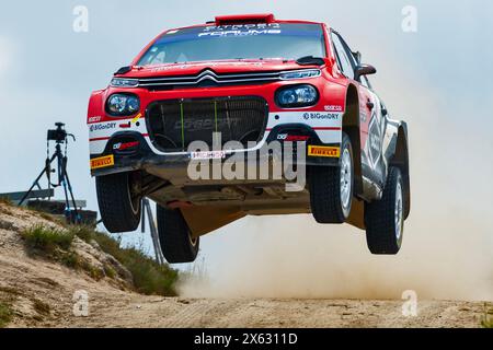 Fafe, Portugal. 12 mai 2024. Nikolay Gryazin Jumping the DG Sport Competition Citroën C3 n.25 (Jose Salgueiro/SPP) crédit : SPP Sport photo de presse. /Alamy Live News Banque D'Images