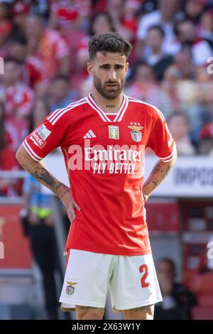 12 mai 2024. Lisbonne, Portugal. L'attaquant de Benfica du Portugal Rafa Silva (27) en action lors du match de la Journée 33 de Liga Portugal Betclic, SL Benfica 5 vs 0 FC Arouca crédit : Alexandre de Sousa/Alamy Live News Banque D'Images