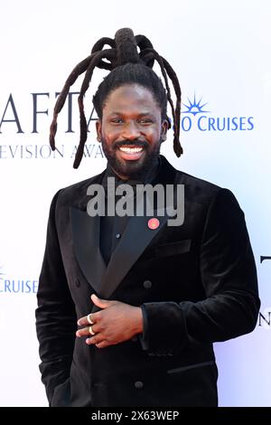 Londres, Royaume-Uni. 12 mai 2024. Adjani Salmon assiste aux BAFTA TV Awards 2024, au Royal Festival Hall de Londres. Le crédit photo devrait se lire : Matt Crossick/Alamy Live News Banque D'Images