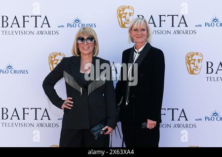 Londres, Royaume-Uni. 12 mai 2024. LONDRES, ROYAUME-UNI - 12 MAI 2024 : Fay Ripley et Hermione Norris assistent aux BAFTA Television Awards avec P&O Cruises au Royal Festival Hall de Londres, Royaume-Uni, le 12 mai 2024. (Photo de Wiktor Szymanowicz/NurPhoto) crédit : NurPhoto SRL/Alamy Live News Banque D'Images