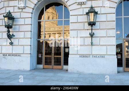 Auditorium Herbst Theatre dans le War Memorial et centre des arts de la scène dans le Civic Center, San Francisco, Californie ; salle de concert Banque D'Images