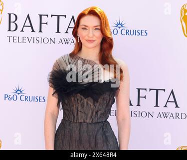 Londres, Royaume-Uni. 12 mai 2024. Eleanor Tomlinson assiste aux BAFTA Television Awards 2024 au Royal Festival Hall de Waterloo, à Londres. (Photo de Cat Morley/SOPA images/SIPA USA) crédit : SIPA USA/Alamy Live News Banque D'Images