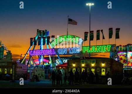 Oklahoma, Oklahoma, États-Unis - 15 septembre 2022 : le plus grand carnaval de la planète Banque D'Images