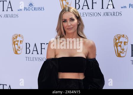 Londres, Royaume-Uni. 12 mai 2024. LONDRES, ROYAUME-UNI - 12 MAI 2024 : Laura Anderson assiste aux BAFTA Television Awards avec P&O Cruises au Royal Festival Hall de Londres, Royaume-Uni, le 12 mai 2024. (Photo de Wiktor Szymanowicz/NurPhoto) crédit : NurPhoto SRL/Alamy Live News Banque D'Images