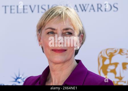 Londres, Royaume-Uni. 12 mai 2024. LONDRES, ROYAUME-UNI - 12 MAI 2024 : Saskia Reeves assiste aux BAFTA Television Awards avec P&O Cruises au Royal Festival Hall de Londres, Royaume-Uni, le 12 mai 2024. (Photo de Wiktor Szymanowicz/NurPhoto) crédit : NurPhoto SRL/Alamy Live News Banque D'Images