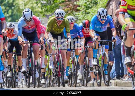 ROYAUME-UNI. 12 mai 2024. Rapha Lincoln Grand Prix Race 12 mai 2024 1. Matthieu Holmes 3:51:44 2. Adam Lewis (Team Skyline) 4 3. Matthew King (XSpeed United Continental) 9 crédit : Phil Crow/Alamy Live News Banque D'Images