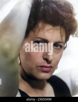 Magnani, Anna, 7.3.1908 - 26.9,1973, actrice italienne, portrait, INFORMATIONS-AUTORISATION-DROITS-SUPPLÉMENTAIRES-NON-DISPONIBLES Banque D'Images