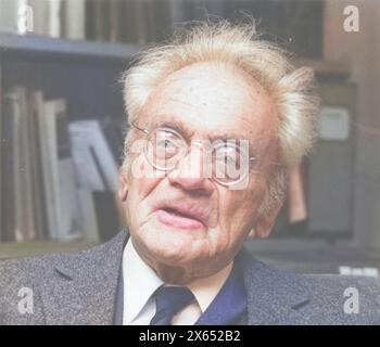 Frisch, Karl Ritter von, 20.11.1886 - 12.6,1982, scientifique allemand (zoologiste), portrait, CIRCA 1973, AUTORISATION-DROITS-SUPPLÉMENTAIRE-INFO-NON-DISPONIBLE Banque D'Images