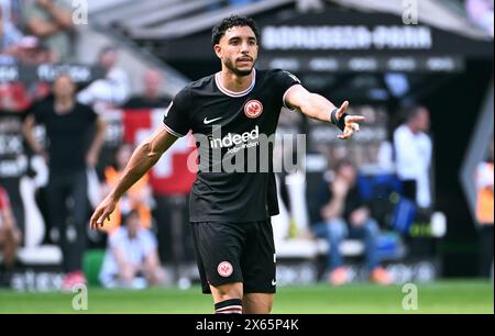 Bundesliga, Borussia Park Mönchengladbach : Borussia Mönchengladbach vs Eintracht Frankfurt ; Omar Marmoush (SGE) Banque D'Images