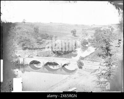 Antietam, Md. Une autre vue du pont d'Antietam, photographies de la guerre de Sécession 1861-1865 Banque D'Images