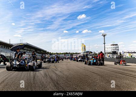 Hockenheim, Allemagne. 12 mai 2024. Illustration, grille de départ lors de la 1ère manche du Championnat d'Europe régional FRECA Formula 2024 par Alpine, du 210 au 12 mai sur le circuit de Hockenheim, Allemagne - photo Nicolas Vaicle/DPPI crédit : DPPI Media/Alamy Live News Banque D'Images