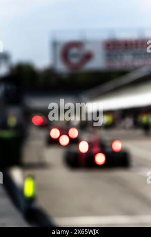 Hockenheim, Allemagne. 12 mai 2024. Illustration, pitlane, lors de la 1ère manche du Championnat d'Europe régional FRECA Formula 2024 par Alpine, du 210 au 12 mai sur le circuit de Hockenheim, Allemagne - photo Nicolas Vaicle/DPPI crédit : DPPI Media/Alamy Live News Banque D'Images