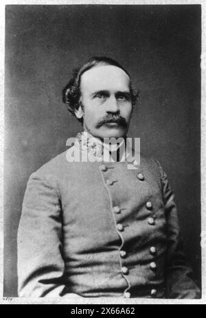 Bushrod Rust Johnson, 1817-1880, photographies de la guerre de Sécession 1861-1865 Banque D'Images