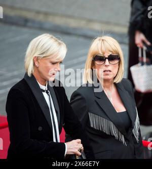 Londres, Royaume-Uni. 12 mai 2024 Hermione Norris et Fay Ripley assistent aux BAFTA Television Awards au Royal Festival Hall. Crédit : Prixpics/Alamy Live News Banque D'Images