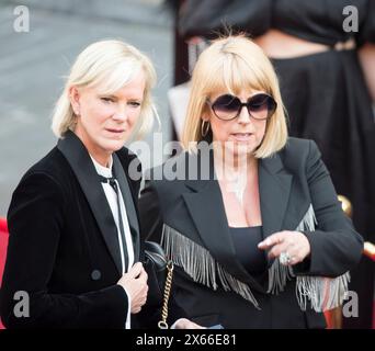 Londres, Royaume-Uni. 12 mai 2024 Hermione Norris et Fay Ripley assistent aux BAFTA Television Awards au Royal Festival Hall. Crédit : Prixpics/Alamy Live News Banque D'Images