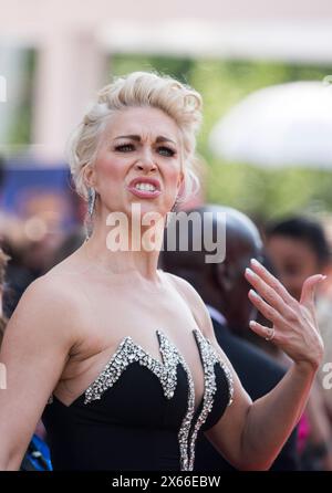 Londres, Royaume-Uni. 12 mai 2024 Hannah Waddingham, actrice chanteuse et présentatrice de télévision assiste aux BAFTA Television Awards au Royal Festival Hall. Waddingham est apparu dans plusieurs comédies musicales de West End et Broadway. Elle a co-animé le concours Eurovision de la chanson en 2023. Crédit : Prixpics/Alamy Live News Banque D'Images