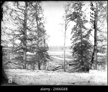 Big Black River, Missouri Champ de bataille du 17 mai 1863, photographies de la guerre de Sécession 1861-1865 Banque D'Images