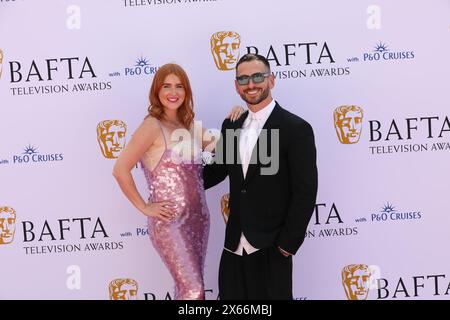 Les invités assistent aux BAFTA TV Awards avec P&O Cruises 2024 au Royal Festival Hall de Londres. Banque D'Images