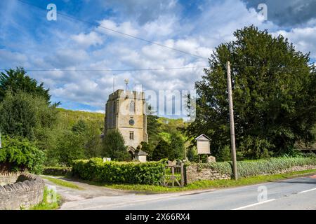 Aymestrey Herefordshire UK - Le Saint Jean Baptiste et l'église St Alkmund Banque D'Images