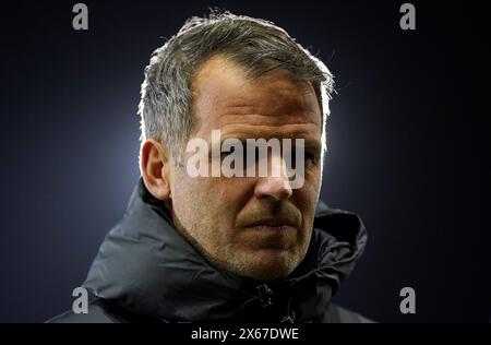 Photo du dossier datée du 07-02-2024 de l'entraîneur Robert Vilahamn, qui est confiant que Tottenham comblera l'écart sur les meilleurs côtés de la Super League féminine, mais affirme qu'un coup de pouce de ressources est nécessaire pour qu'ils restent vraiment compétitifs. Date d'émission : lundi 13 mai 2024. Banque D'Images