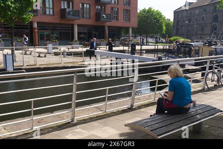 Granary Wharf, Leeds, Yorkshire, UK Banque D'Images