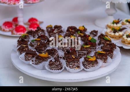 Set de table pour le repas de pâques Banque D'Images