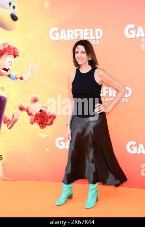 Marta Gonzalez de Vega assiste au premier ministre et pose à la photocall du film, Garfield, basé sur le célèbre personnage de chat félin, créé par Jim Davis, au Cines Callao, Madrid Espagne 29 avril 2024. Banque D'Images