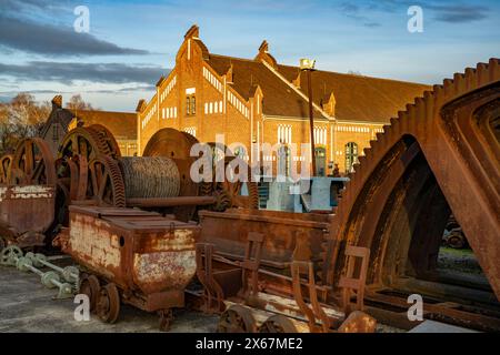 La mine de charbon désaffectée et le musée Zeche Zollern à Dortmund, partie de la route du patrimoine industriel dans la région de la Ruhr, Rhénanie du Nord-Westphalie, Allemagne, Europe Banque D'Images